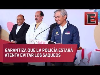 Mancera exhorta a jóvenes a no caer en convocatorias para robar