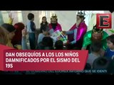 Reyes Magos visitan el Multifamiliar de Tlalpan para regalar sonrisas