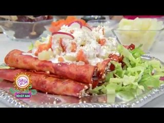 ¡Receta tacos potosinos! | Sale el Sol