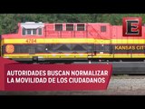 Retiran bloqueos a vías férreas en Michoacán