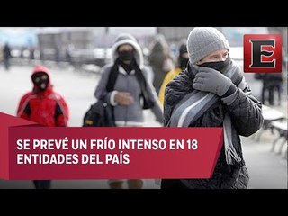 Video herunterladen: Frente frío número 18 provocará descenso de temperaturas en varios estados