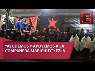 EZLN pide apoyar a su compañera Marichuy