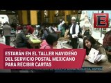 Niños escriben cartas a los Reyes Magos en el Palacio Postal