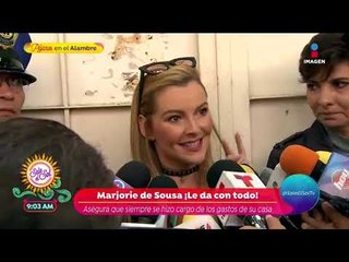 ¡Marjorie de Sousa y Julián Gil nuevamente frente a frente! | Sale el Sol