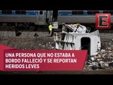 Choca tren con legisladores republicanos en EU; al menos un muerto