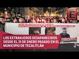 Marcha en Nápoles para pedir la localización de los tres italianos desaparecidos en México