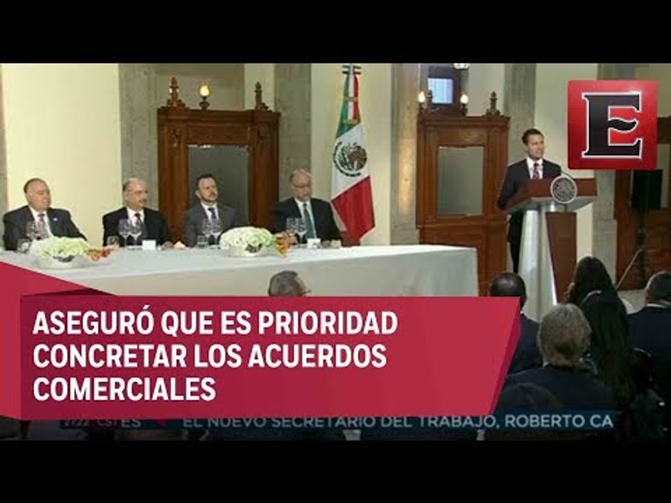 EPN asegura que Méxco permanecerá en la negociación del TLC