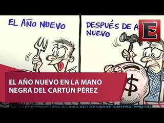 El antes y después del Año Nuevo del Cartún Pérez