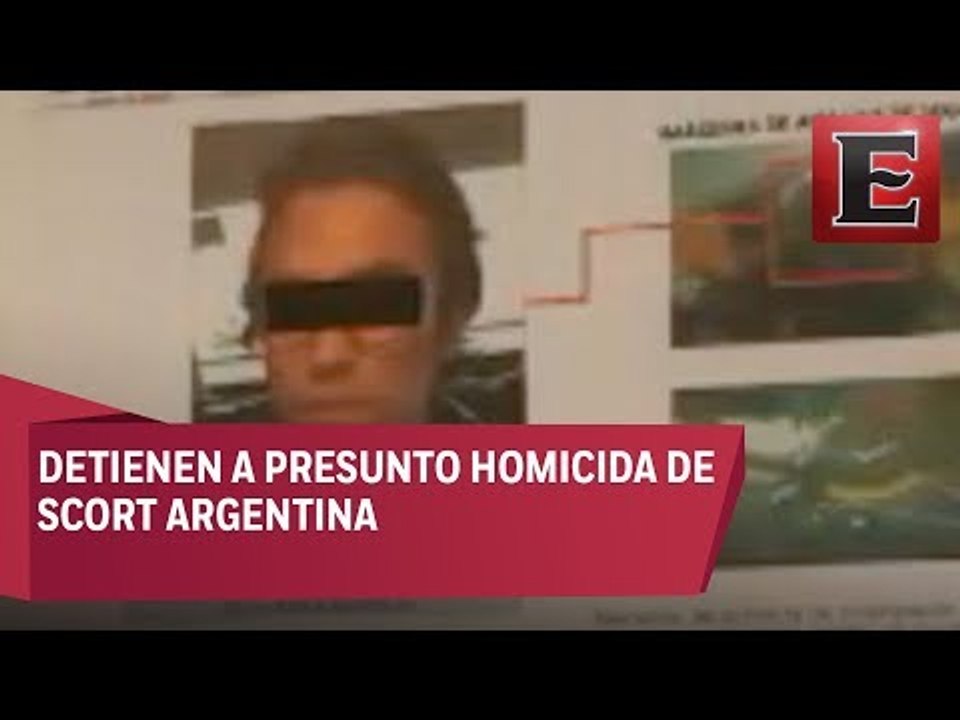 Cae presunto homicida de modelo argentina
