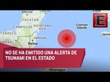 Protección Civil informa sobre sismo en Yucatán