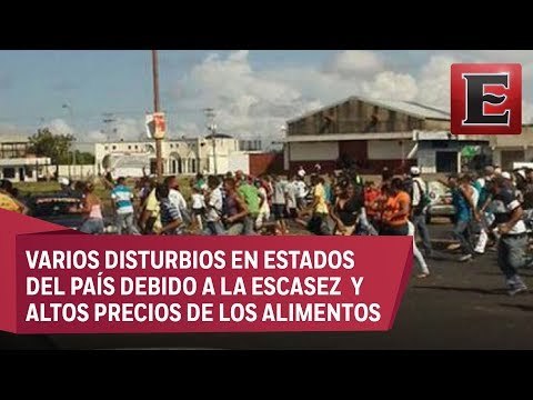 Saqueos en Venezuela por escasez de alimentos