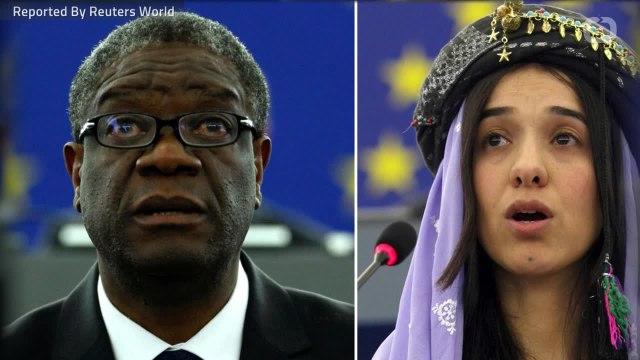 Congolese Mukwege & Iraq's Murad Awarded 2018 Nobel Peace Prize