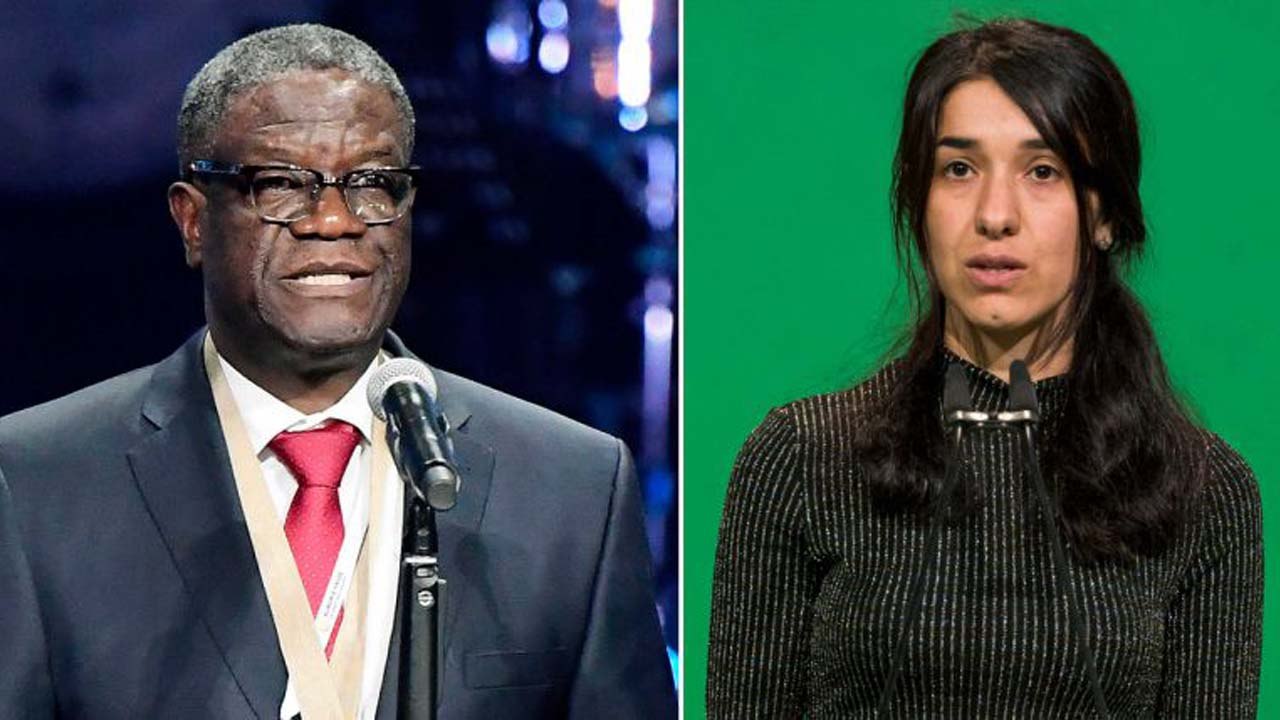 Nobel Peace Prize 2018: Nadia Murad & Denis Mukwege हुए सम्मानित । वनइंडिया हिंदी