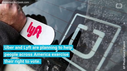 Uber And Lyft To Help US Voters Get To The Polls On November 6