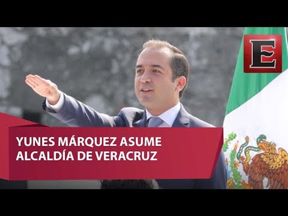Fernando Yunes Márquez toma protesta como alcalde de Veracruz