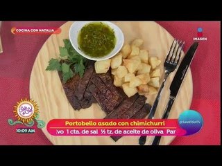 Cocina Vegana: ¡deliciosos portobellos asados con chimichurri! | Sale el Sol