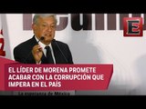 López Obrador pide a Peña Nieto atender el “flagelo de la violencia”