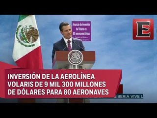 Inversión aeroportuaria es 3.5 veces más que en sexenio pasado: Peña Nieto