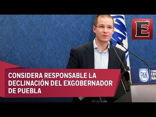 Ricardo Anaya niega negociaciones con Moreno Valle por candidatura