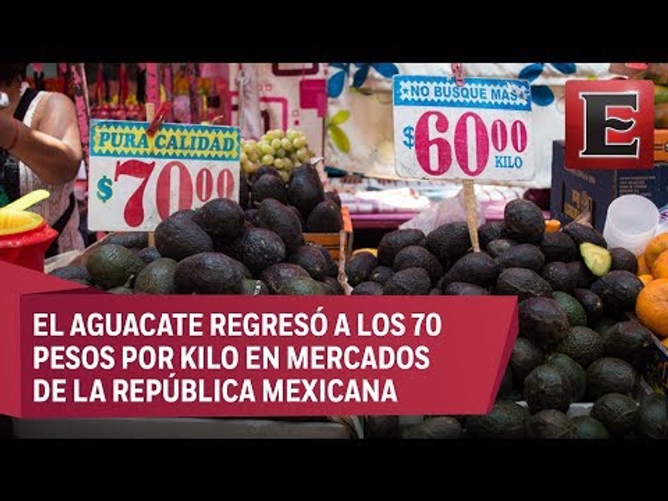 Vuelve a incrementar el precio del aguacate