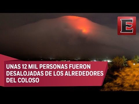 Alerta en Filipinas por posible erupción del volcán Mayon