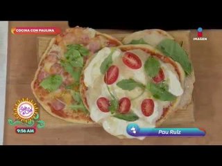 ¡Aprende a preparar unas deliciosas pizzetas! | Sale el Sol