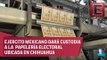 Inicia INE producción del papel seguridad para boletas electorales