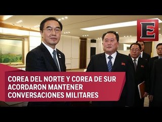Historica reunión entre las dos Coreas