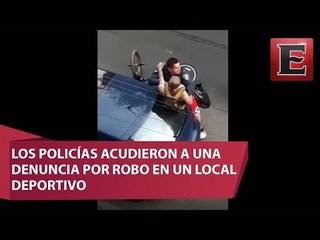 Investigan a policías por someter a joven que grababa detención en La Roma