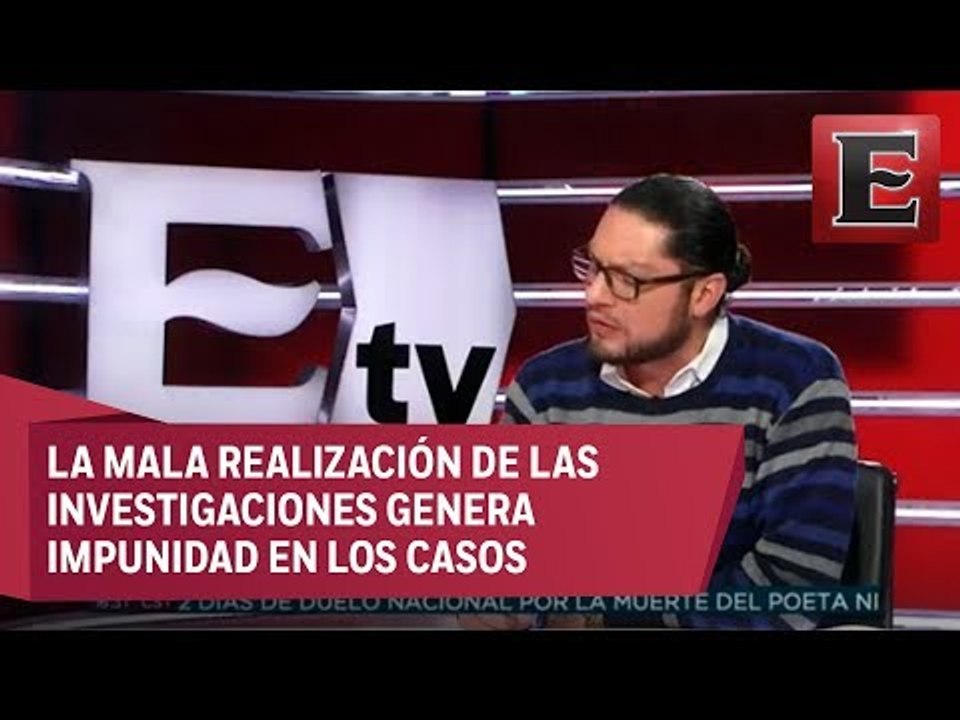 Rodolfo Domínguez habla sobre el incremento de feminicidios en México