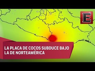 Interacción entre placas originó sismo de magnitud 7.2