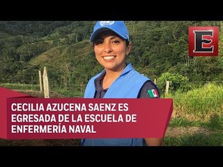 Teniente de Semar participó en misión de desarme de las FARC