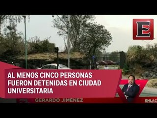 Detalles de las detenciones realizadas en CU