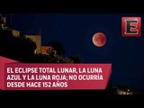 Así se vivió la superluna… que se verá otra vez hasta el 2037