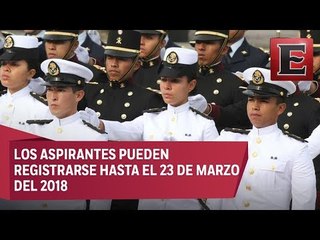Lanzan convocatoria de preregistro de ingreso a escuelas navales