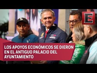 Negocios capitalinos afectados por el sismo del S19 reciben créditos