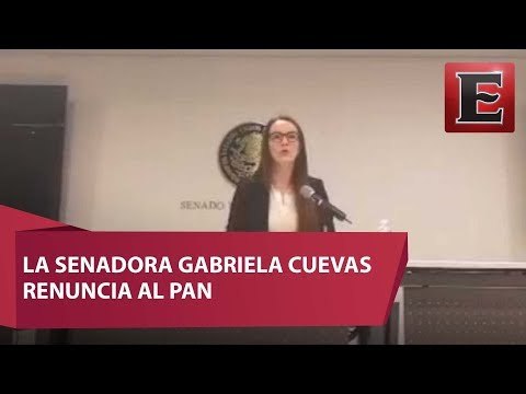 Gabriela Cuevas renuncia al PAN para respaldar a AMLO