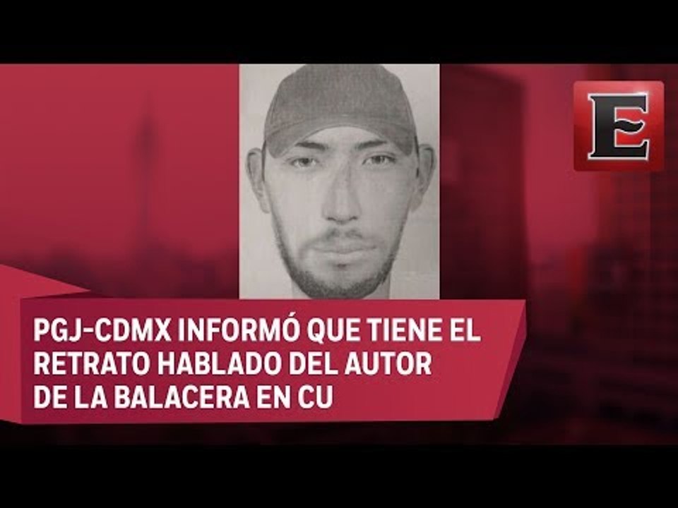 Difunden retrato hablado de autor de balacera en la UNAM