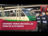 Corredor del terror: Constantes asaltos al transporte público en Periférico Norte