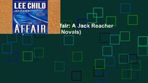 Best product  The Affair: A Jack Reacher Novel (Jack Reacher Novels)