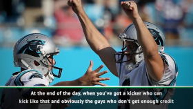 Panthers praise Gano after clutch kick downs Giants