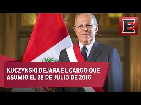 Pedro Pablo Kuczynski renuncia a la Presidencia de Perú