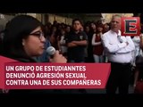 Alumnas de Trabajo Social de la UNAM encaran a presunto profesor acosador