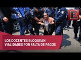 Enfrentamiento en Tabasco entre maestros y policías
