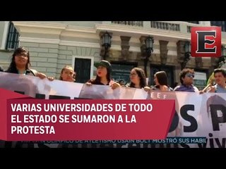 Paro en Universidad de Guadalajara para exigir localización de estudiantes