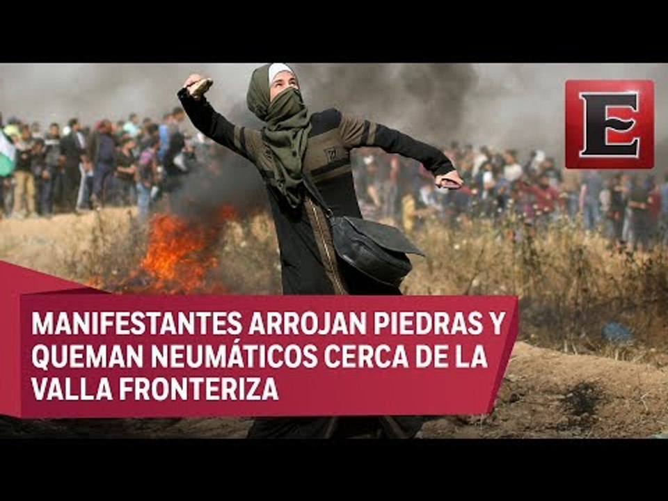 Fuerzas israelíes hieren a otros 30 palestinos en manifestaciones en Gaza