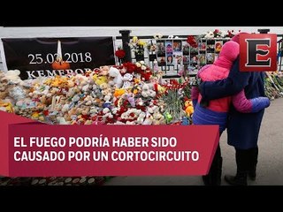 Duelo en Rusia por víctimas de incendio en centro comercia de Siberia