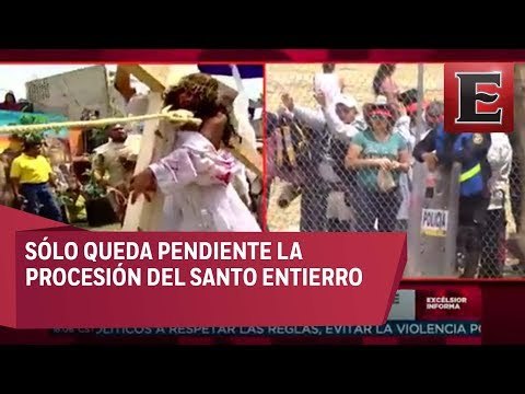 Pasión de Cristo en Iztapalapa: Reportan saldo blanco tras la crucifixión