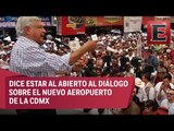 López Obrador niega ruptura con empresarios