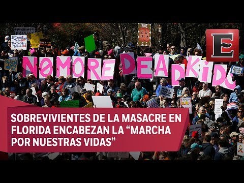 Miles de personas pide en Washington un mayor control de armas